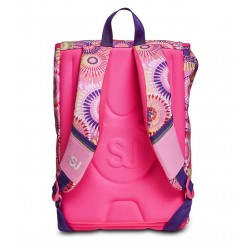 Zaino Sj Gang Sdoppiabile Big Facce da Sj - Girl - Cuore, Unicorno, Positive Energy