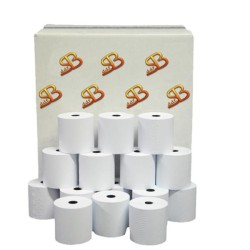 Confezione da 5 rotoli cassa 80mm x 80mt