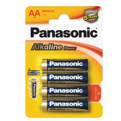 Blister 4 pile Panasonic Stilo AA