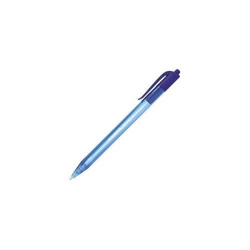 Penna a sfera a scatto - inkjoy blu