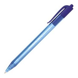 Penna a sfera a scatto - inkjoy blu