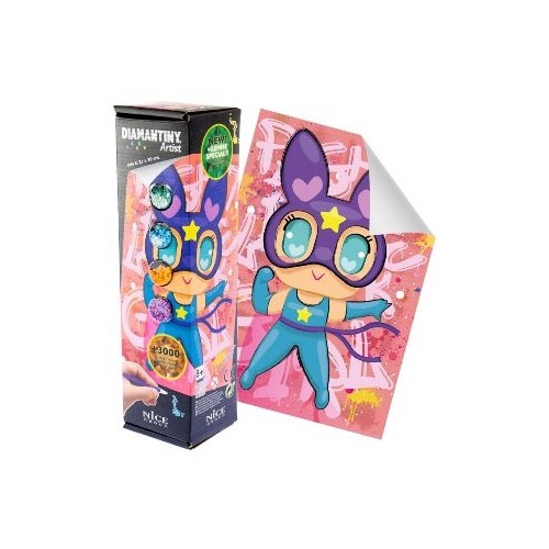 Diamantiny artist tela small 21x30 - Superhero