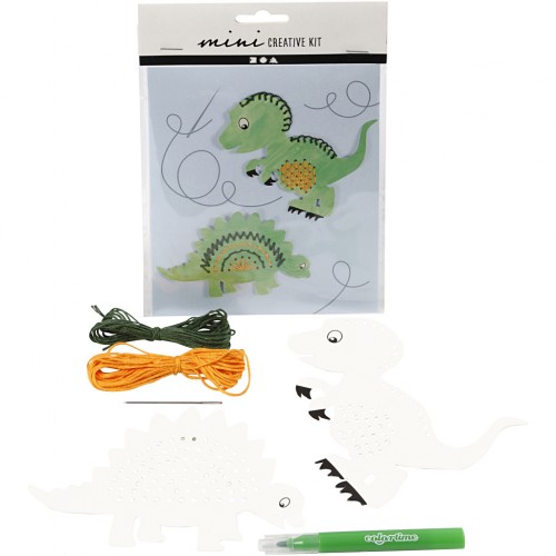 Mini kit creativo, dinosauro, 1 set