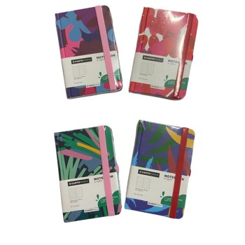 Notebook A6 1R - 9x14cm - fantasie assortite