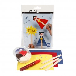 Mini kit creativo, supereroe, 1 set