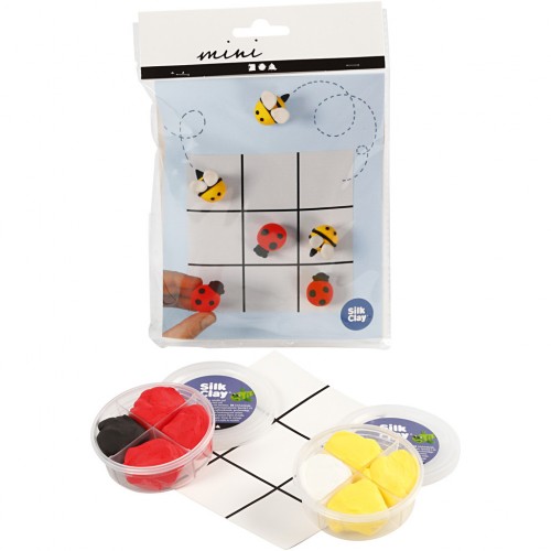 Mini kit creativo, tic tac toe, 1 set