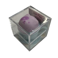 Gomma Kawaii da collezione - Orsetto lilla nella tazza