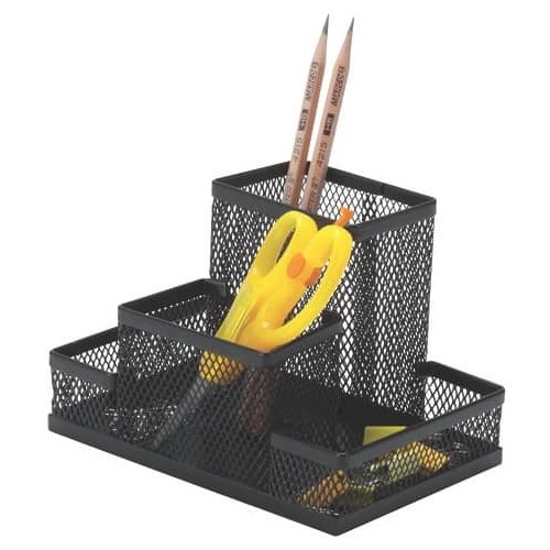 Portaoggetti in metallo Q-Connect...