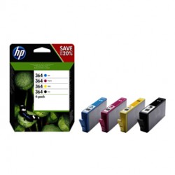 Multipack Hp 364 nero+ciano+magenta+giallo