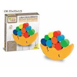 TEOREMA FATTO DI LEGNO - LUNA EQUILIBRISTA MONTESSORI