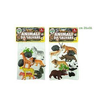 TEOREMA GEO NATURE - BUSTINA ANIMALI DA SALVARE 9 PZ (1...