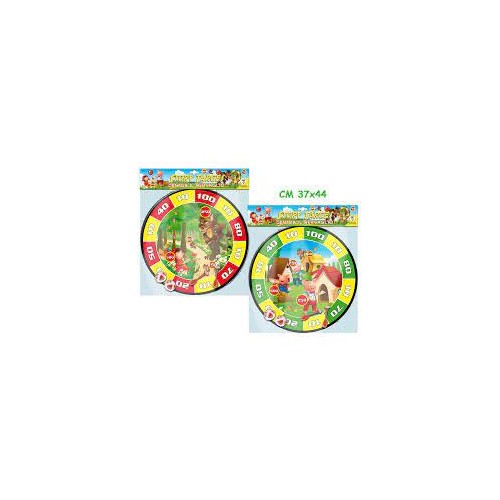 Tirassegno story target in velcro con palline e...