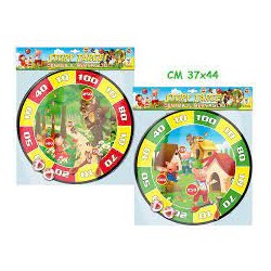 Tirassegno story target in velcro con palline e freccette
