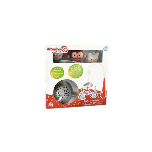 Giostrina musicale da appendere - Gufetti