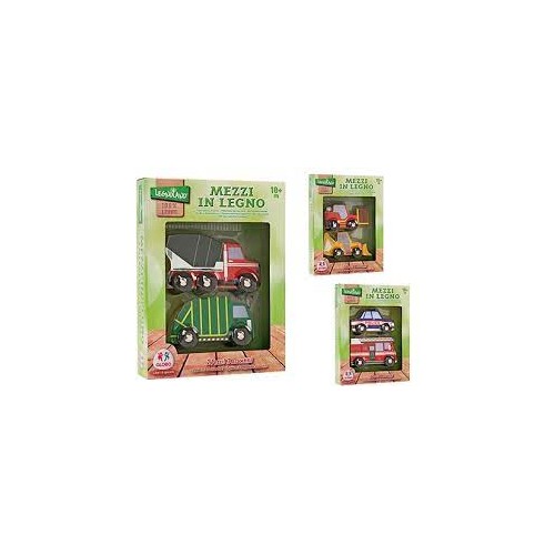 Mezzi in legno - Cf. 2pz(1 PEZZO)