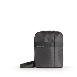 Tracolla City bag job in tessuto tecnico Nero InTempo