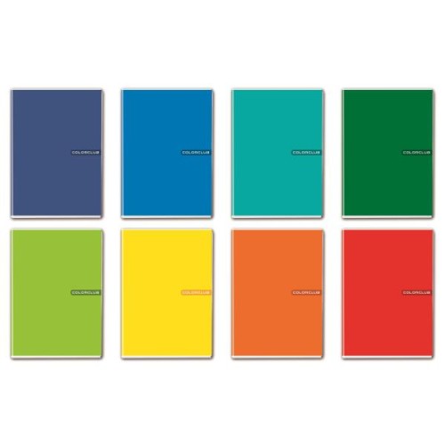 Quaderno A5 ColorClub 80gr C rigo 1R con...