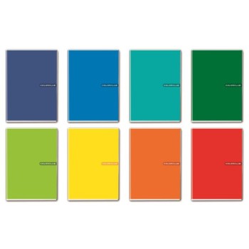 Quaderno A5 ColorClub 80gr quadretto piccolo 4mm con...