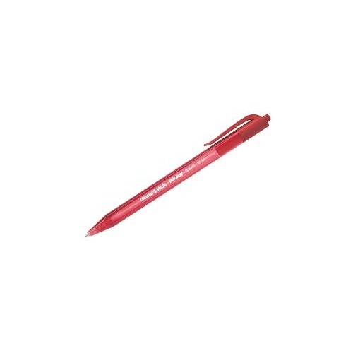 Penna a sfera a scatto - inkjoy rosso