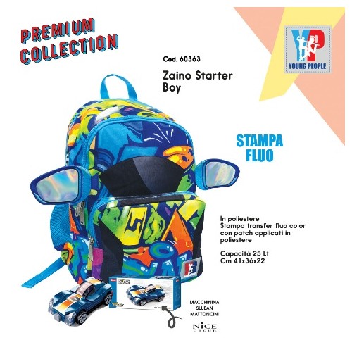 Zaino scolastico Starter Boy