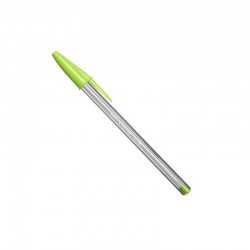 Penna Bic Cristal Fun large 1.6 verde chiaro