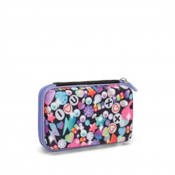 Astuccio Corredo Maxi Zip Comix Bright Girl