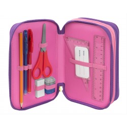 Astuccio Corredo 3 Zip Rainbow High