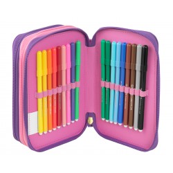 Astuccio Corredo 3 Zip Rainbow High