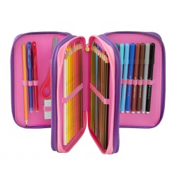 Astuccio Corredo 3 Zip Rainbow High