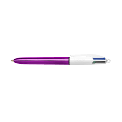 Bic 4 colori Shine - fusto Viola