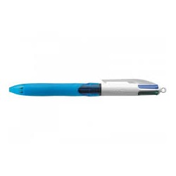 Bic Grip 4 colori - fusto Blu