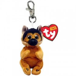 Peluche Ty con gancio - Cagnolino marrone