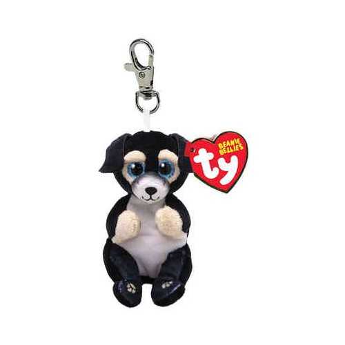 Peluche Ty con gancio - Cagnolino nero