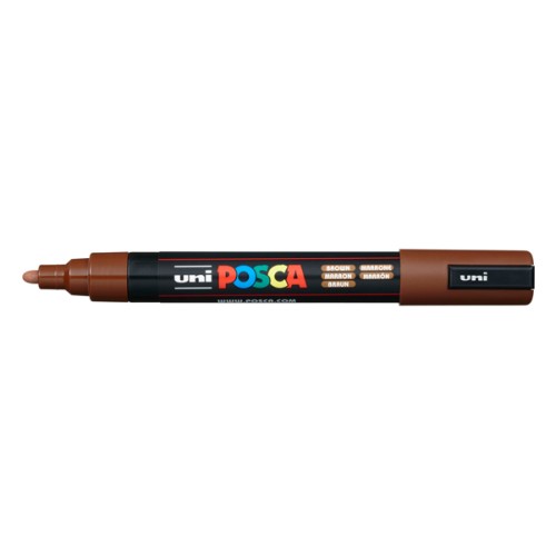 Marcatore UniPosca Punta Media PC-5M Marrone