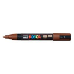 Marcatore UniPosca Punta Media PC-5M Marrone