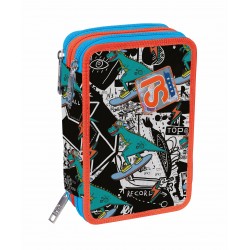 Astuccio 3 zip SJ Gang - Dinosauri