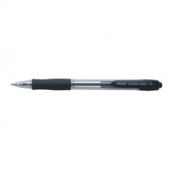 Penna sfera scatto super grip nero fine 0.7mm pilot