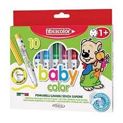 Pennarelli Baby Color 10 colori