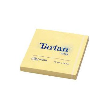 Notes adesivi colore giallo 76x76mm - 100fg