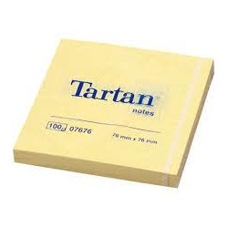 Notes adesivi colore giallo 76x76mm - 100fg