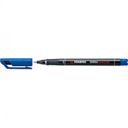 Pennarello stabilo ohpen 841 permanente superfine blu