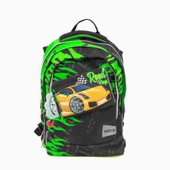 Zaino Scuola Go Pop Macchina