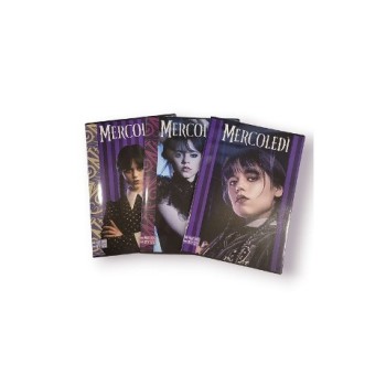 Maxi Quaderno A4 96pg. 100gr Mercoledì Addams - Rig. 1R