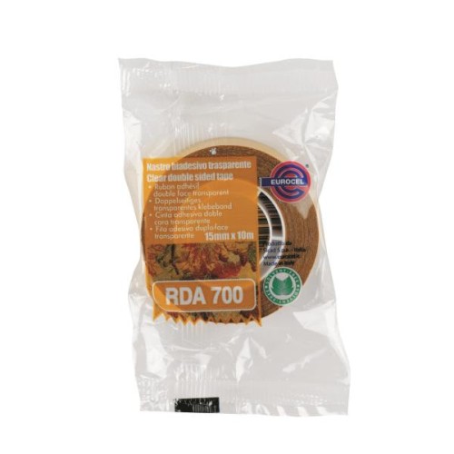 Nastro biadesivo trasparente 15mmx10mt