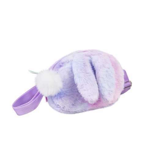 Tracolla rotonda in peluche - Coniglietto