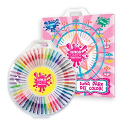 Penne Glitterissima Box 50pz Lunapark dei colori