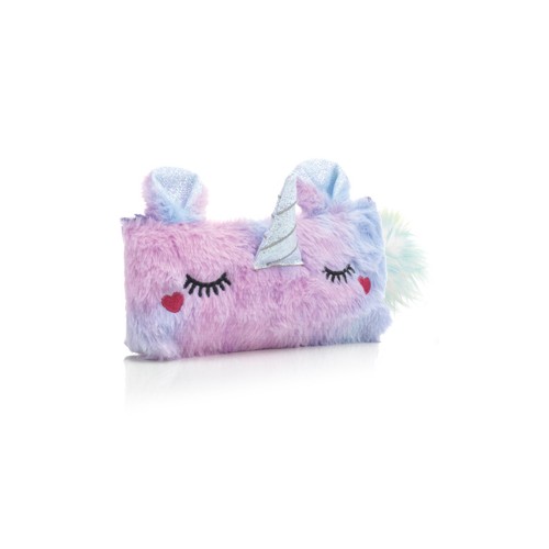 Pochette in peluche - Unicorn