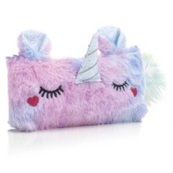 Pochette in peluche - Unicorn