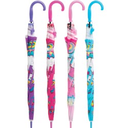 Ombrello con fischietto - Unicorno - colori assortiti(1 PEZZO)