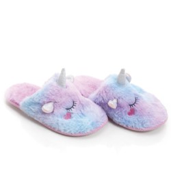 Pantofole in peluche - Unicorno